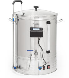 Klarstein Brauheld Smart 65, cefréző üst, 65 l, 2500 W, 100°C, keringető szivattyú, rozsdamentes acél (BRD3-BrauheldSmart65) (BRD3-BrauheldSmart65)