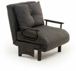  Atelier Del Sofa 1 személyes kanapéágy Sento Single - sötétszürke
