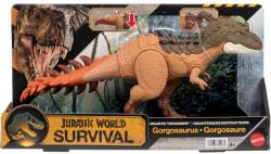 Mattel Figurina articulata, Jurassic World Survival, Wild Roar, Gorgosaurus, JKL86 Figurina