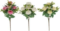 CHOMIK Ramură artificială - Buchet de trandafiri și crini 43 cm mix culori (CH-HID2904)