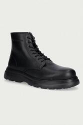 Armani Exchange ghete de drumeție pentru bărbați din piele 9BY2-OBMZ2K_99X (XM003646.AF17328.UC001)