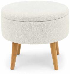  Atelier Del Sofa Puff Fehér Berlin Wellsoft - Fehér
