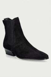 Gant ghete scurte pentru femei din piele întoarsă Bassotte 9BY2-OBDZR0_99X (33553413.G00)