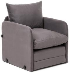  Atelier Del Sofa 1 személyes kanapéágy Grey Saga Egyszemélyes - szürke