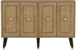  Hanah Home Console Sapphire Oak Gold Hartın - Sapphire Oak, Gold