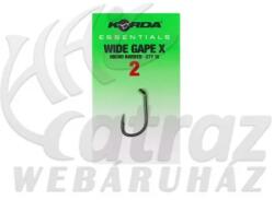 Korda Essentials Wide Gape X Barbed - 2 - Pontyozó horog (KES001)