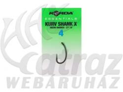 Korda Essentials Kurv X Barbed - 4 - Ponytozó horog (KES010)