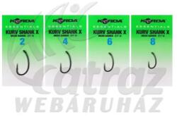 Korda Essentials Kurv Shank X Barbed - Ponytozó horog (KES009-000001)