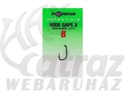 Korda Essentials Wide Gape X Barbed - 8 - Pontyozó horog (KES004)