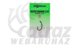 Korda Essentials Kurv Shank X Barbless - 6 - Ponytozó horog (KES015)