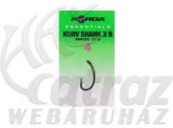 Korda Essentials Kurv Shank X Barbless - 4 - Ponytozó horog (KES014)