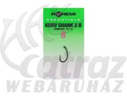 Korda Essentials Kurv Shank X Barbless - 8 - Ponytozó horog (KES016)