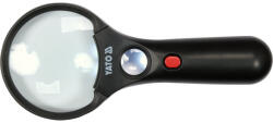 YATO 3X/45X két lencsés kézi nagyító YT-73845 (P-YT-73845)