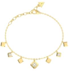 Guess ACE OF DIAMONDS sárga arany színű női karkötő JUBB06179JWYGL (JUBB06179JWYGL)