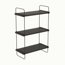  Hanah Home Fali polc Antracit Pulalis - Antracit
