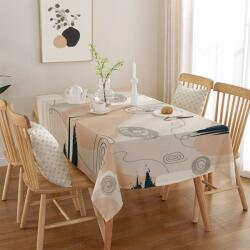  Hermia Tablecloth Multicolor Asr-tblclt25 -25 - 140 x 300