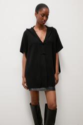 Answear. LAB poncho pentru femei cu vâscoză B9Y2-SWD048_99X (IP22P62.fjr)