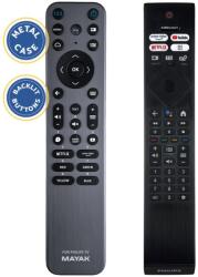 GENERAL PHILIPS 398GM08BEPHN0015SY, SRC-4526-03 - fémházas háttérvilágítással távirányító duplikátum