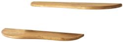 Hanah Home fali polc tölgy Wavy 2 - Tölgy