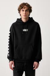 Vans hanorac cu fermoar pentru bărbați cu bumbac 9BY2-BLMZJL_99X (VN000S0JBLK1)