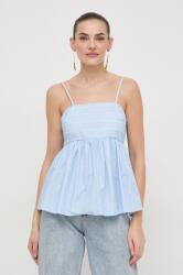 Twinset pamut top - kék 40
