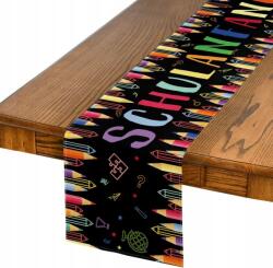  Asztalterítő Első Iskola Napjára 40x140 cm Globus Zsírkréta Dekoráció