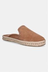 Toms női velúr papucs SANTIAGO MULE - barna Női 41