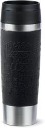 emsa Travel Mug Classic termosz, 360°-os nyílás, 0, 5 L - fekete (N20220)