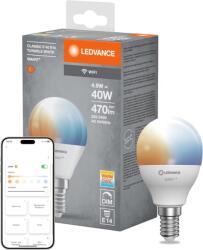 OSRAM SMART+ WiFi Mini Bulb Tunable White LED izzó E14, 40 W, 2700-6500 K