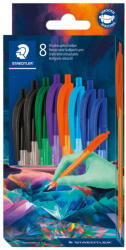 STAEDTLER Ball 4230 M háromszögletű golyóstoll - vegyes színek - 8 db (Multiverse kiadás)