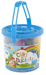 Grafix Set de 12 bucăți de plastilină în găleată, 2 tipuri (210012)