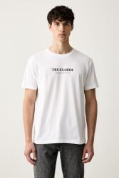 Trussardi férfi pamut póló - fehér XL