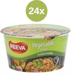  REEVA instant tészta tálban zöldséges ízesítéssel 24x75g
