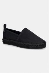Calvin Klein női espadrilles OBLIQUE ESPADRILLE CANVAS - fekete Női 39
