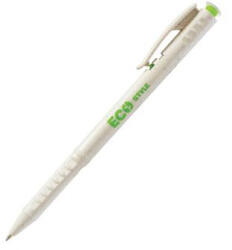 FlexOffice Golyóstoll, 0, 25 mm, nyomógombos, FLEXOFFICE "FO-09 Eco Style", kék (FO09EK) - tintasziget
