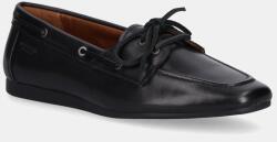 Vagabond Shoemakers bőr mokaszin HILLARY - fekete Női 38