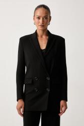 Patrizia Pepe kétsoros női - fekete 36 - answear - 202 990 Ft