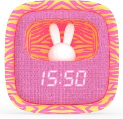 MOB Ébresztőóra és éjszakai fény Zebra Pink (MOB-BILLY-PZ-01)