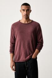 American Vintage hosszúujjú férfi pamut - burgundia XL - answear - 27 990 Ft
