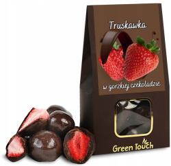 Green Touch Fagyasztva szárított eper étcsokoládéban 80 g eper csokoládéban (SŁOD_126)