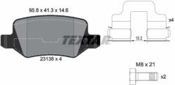 TEXTAR Fékbetét készlet TEXTAR 2313805 for MERCEDES-BENZ (2313805)