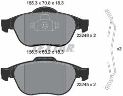 TEXTAR Fékbetét készlet TEXTAR 2324802 for RENAULT (2324802)