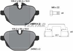 TEXTAR Fékbetét készlet TEXTAR 2456101 for BMW (2456101)