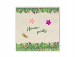 Congee Hawaii szülinapi szalvéta Hawaii 33 cm 20 db