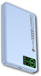 Alcor MS10000 Qi2 MagSafe Mágneses, vezeték nélküli vésztöltő, 10000 mAh, 20 W - kék (MS10000BLUE) - bstrade