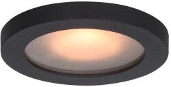 Italux modern süllyesztett mennyezeti lámpa antar fekete itxdl-26385-gu10-bk IP44 (DL-26385-GU10-BK)