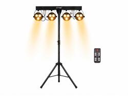 Thunder Germany PARTYBAR406 12x RGB LED PAR + 18x STROB fényeffekt szett - thundergermany
