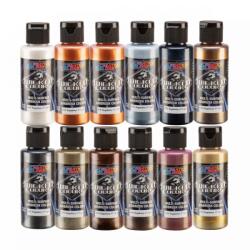 CreateX Colors Wicked Galaxy metál airbrush festékkészlet W133-00, 12x60ml (GALAXY-W133)