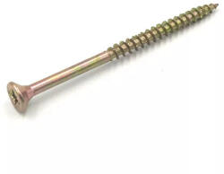 Süllyesztett fejű faforgácslap csavar 4, 0x40mm PZ részmenetes