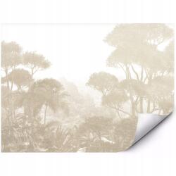 MPINK Prémium Fotótapéta Bézs Dzsungel Pálmafák Köd Tropical 150x105 cm (GP-FTAP_4_TIT_1,5X1,05M-0004)